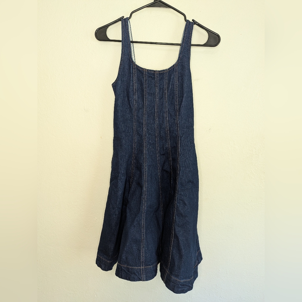 NWT Kate Spade New York x Target Denim Seamed Mini Dress Size 0